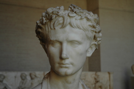 Bust of emperor August