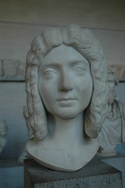Head of Julia Domna, wife of Septimius Severus