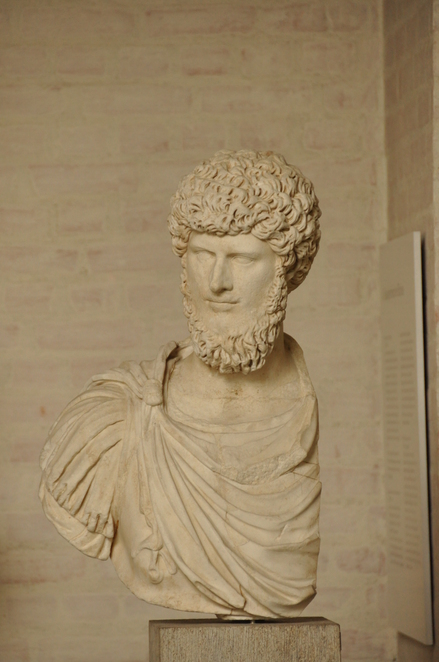 Head of emperor Lucius Verus