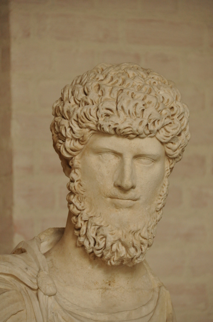 Head of emperor Lucius Verus