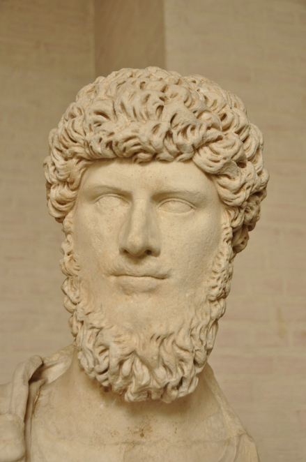 Head of emperor Lucius Verus