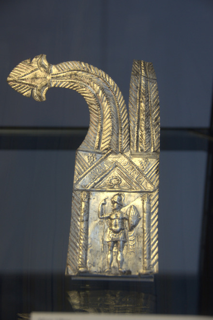 Roman bronze statuette of Mars the revenger (Ultor)