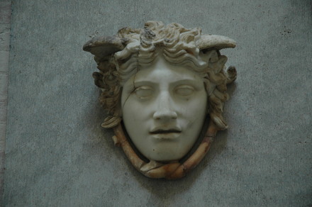 Rondanini with the head of Medusa