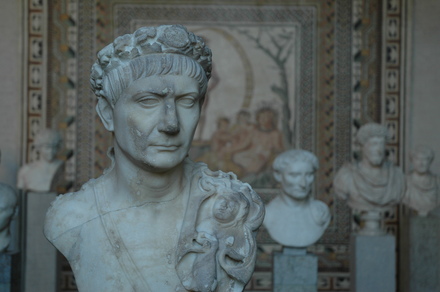 Head of emperor Trajan