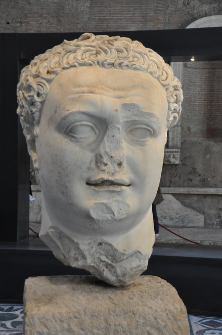 Portrait of emperor Titus