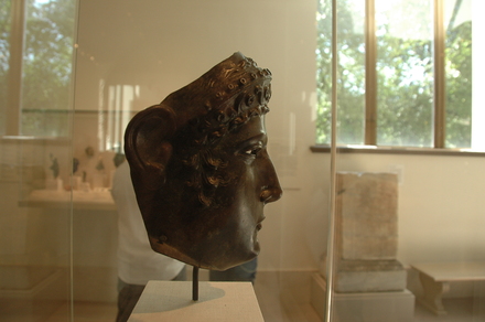 Bronze cavalry sports mask