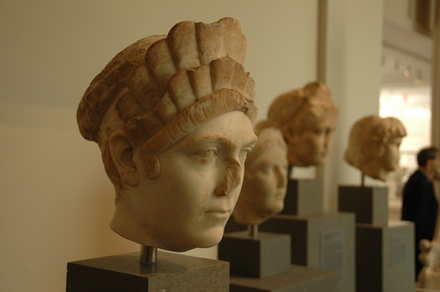 Marble portrait of Marciana, sister of emperor Trajan