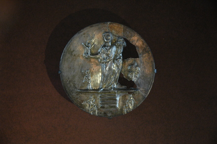 Medaillon with emperor Caracalla
