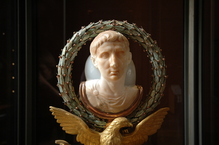 Bust of emperor August
