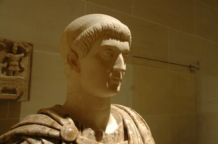 Head of emperor Constans I