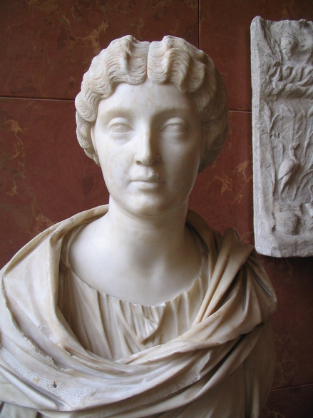 Head of Faustina the younger, wife of Marcus Aurelius