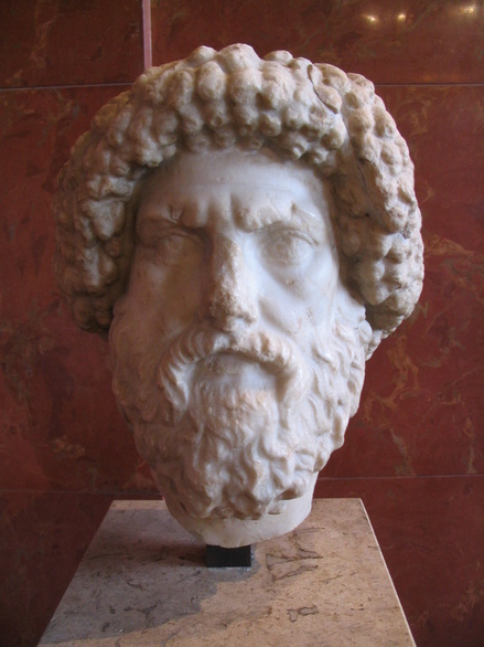 Head of Juba I, king of Numidia