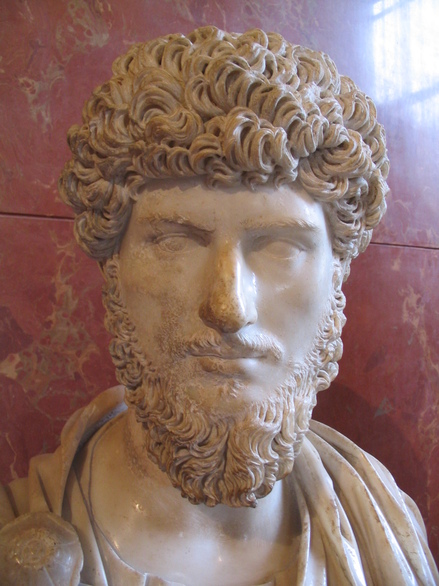 Head of emperor Lucius Verus