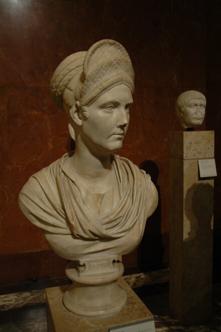 Bust of empress Matidia