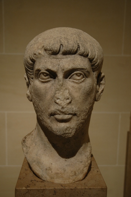 Head of emperor Maxentius