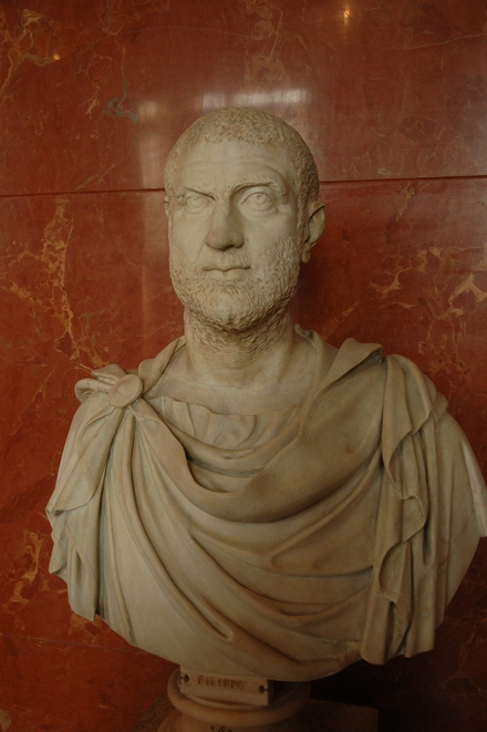 Head of emperor Maximinus Thrax
