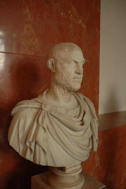 Head of emperor Maximinus Thrax