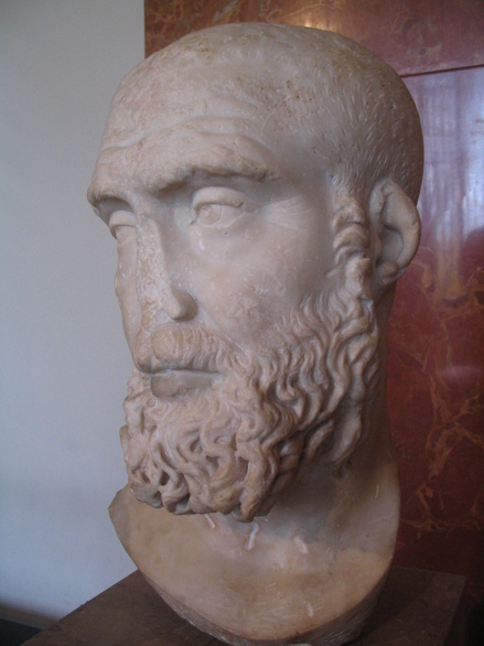 Head of emperor Marcus Clodius Pupienus Maximus