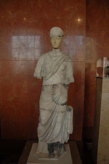 Statue of empress Vibia Sabina, wife of Hadrian
