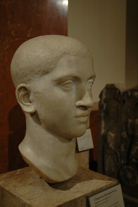 Head of emperor Alexander Severus