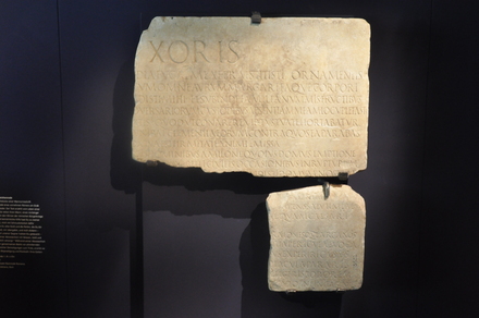 Rome, Tombstone with the Laudatio Turiae (The praise of Turia)