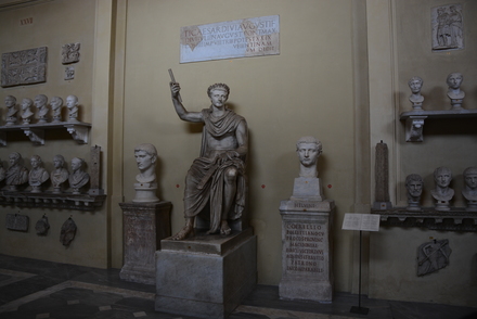 Statue of emperor Tiberius