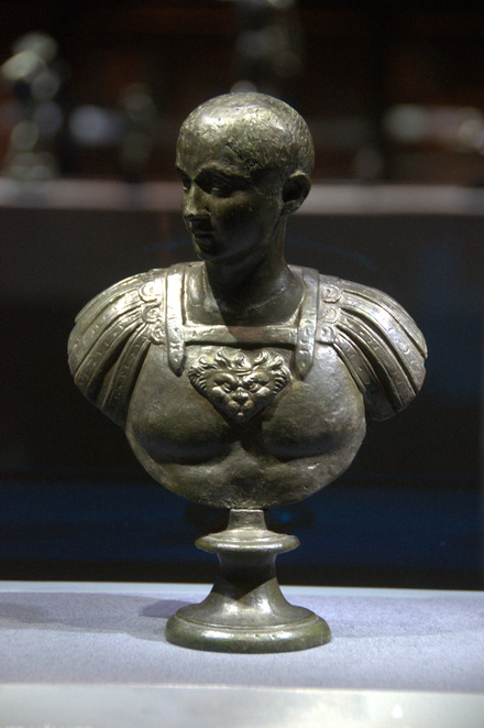 Bronze bust of Gordian III