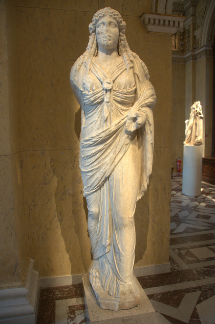 Statue of the goddess Isis