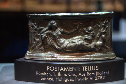 Rome, Pedestal with goddess Tellus