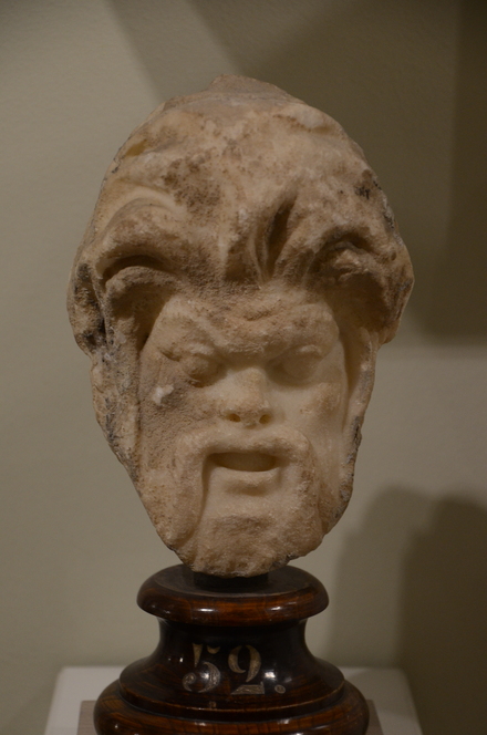 Head of a satyr