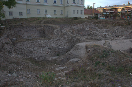 Sirmium, Remains of the palace