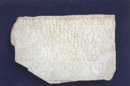 Christian tombstone