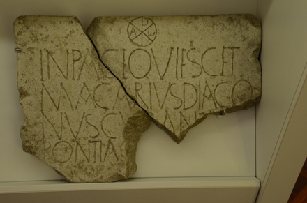 Sirmium, Tombstone of Macarius