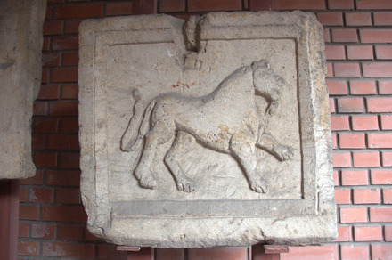 Relief of a lion