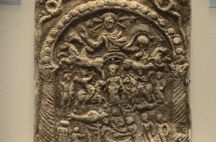 Bassianae, Votive tablet with Helios