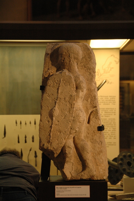 Osuna, Warrior on left side profile