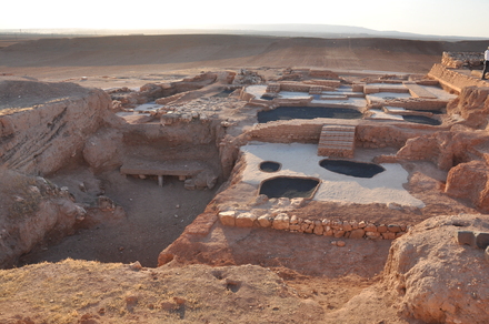 Ebla, Remains of a kitchen