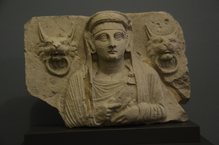 Palmyra, Funerary bust of a lady