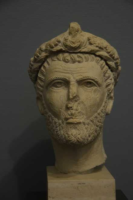 Palmyra, Funerary bust of a man