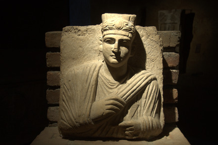 Palmyra, Funerary bust of a lady
