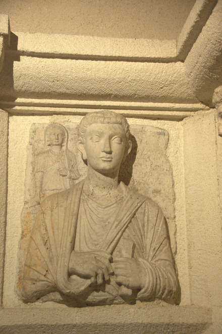 Palmyra, Funerary bust of a lady
