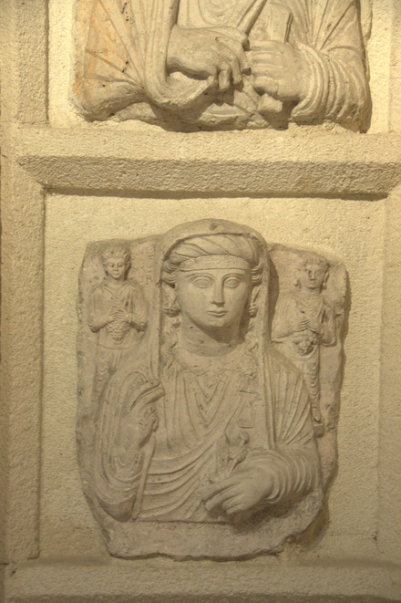 Palmyra, Funerary bust of a man