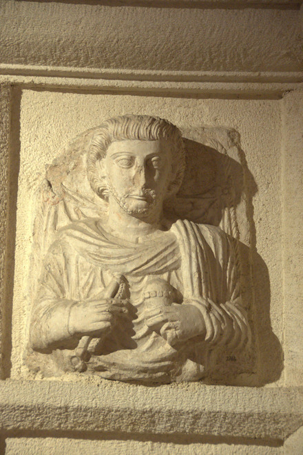 Palmyra, Funerary bust of a lady