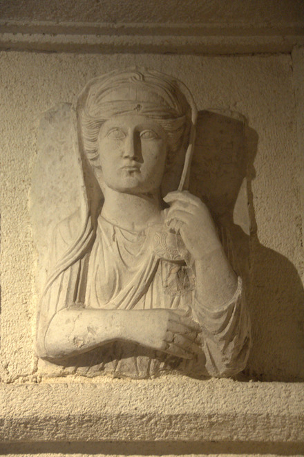 Palmyra, Funerary bust of a lady
