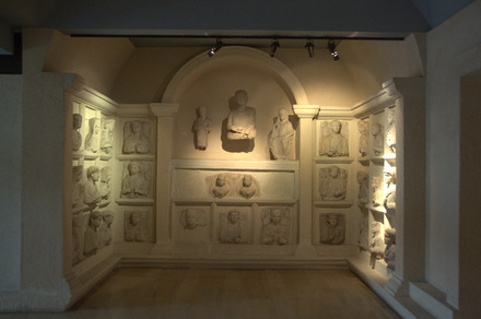 Palmyra, Funerary busts of father Iede Bel and his son Zabde Ateh