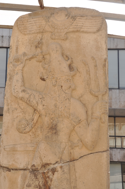 Til Barsip, Painting of 2 Assyrian dignitaries