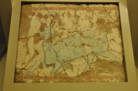 Til Barsip, Palace painting of a goat