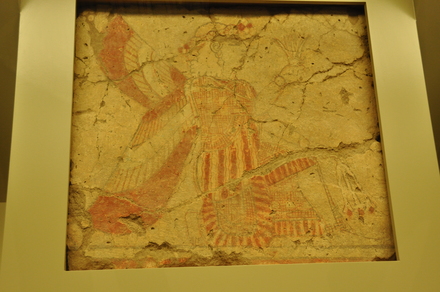 Til Barsip, Palace painting of a protecting genius, element of a frieze in de bathroom