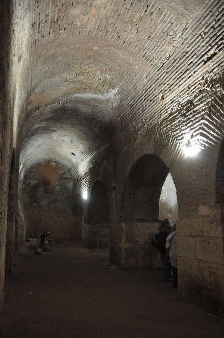 Aleppo, Cistern, arched structure