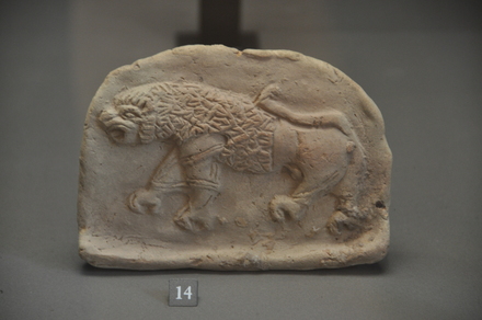 Mari, Figurine of a bearded man